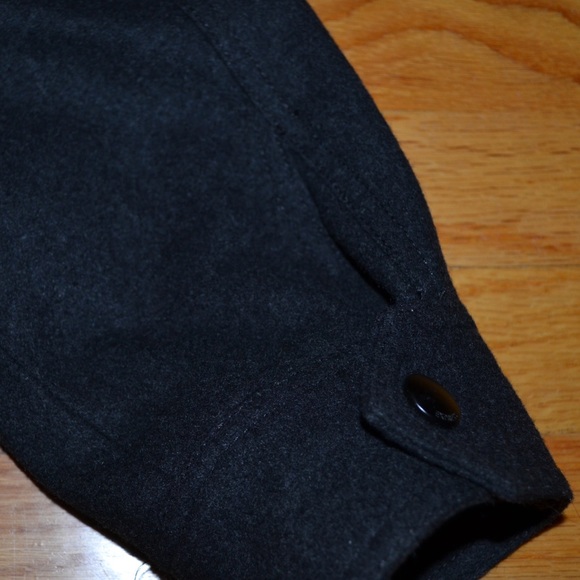 Men’s Express wool coat, size large - Picture 9 of 9